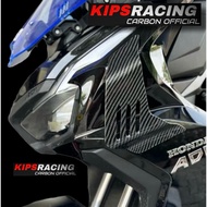 Airscoop adv 160 SET LEFT RIGHT CARBON GLOSSY ️adv 160 adv 160 light Cover adv 160 accessories adv 1