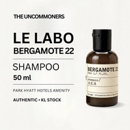 Le Labo Bergamote 22 Shampoo 50ml | Authentic | Park Hyatt Hotel Amenity | KL Stock