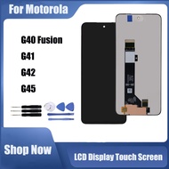 For Motorola Moto G40 Fusion G41 G42 G45 LCD Display Touch Screen Digitizer Assembly Replacement