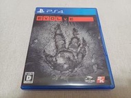 【PS4】收藏出清 SONY 遊戲軟體 惡靈進化 EVOLVE 盒書齊全 正版 日版 現況品