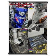 ORI SALAYA🇻🇳LC135 V1 Screw LOOSE Complete Set Screw Engine Exhaust Visor Coverset Mudguard LC V1 Skr