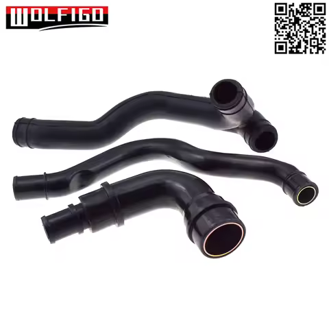 WOLFIGO New Engine Crankcase Breather Hose 3PCS SET For VW Golf J-etta MK4 Audi A3 TT 1.8T 06A103213