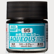MR HOBBY AQUEOUS H-95 H95/ GRAYSMOKE