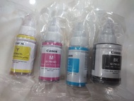 Bộ mực máy in Canon G3010 xanh đỏ vàng đen