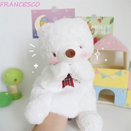 FRANCESCO Red Panda Hand Puppet, Plush Stuffed Plushie Animal Hand Puppet, Creative Fluffy White|Lovely Penguin Puppet Toy Children