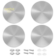 4 Sets Dutch Oven Knob Stainless Steel Replacement Knob Pot Lid Handle for , Aldi, Lodge Enameled Du