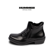 HUMMER Men's Kooper Zipper Comfort Executive Shoe -H0251-TG3B-1P-BLACK