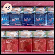 PODUK TERLARIS ROKOK LINK BOLD MERAH DAN BIRU 20 BATANG 1 SLOF 10 BUNGKUS CUKAI RESMI