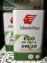 【88機油】公司貨 出光IDEMITSU ECO SP/GF-6 0W-20 0W20全合成油
