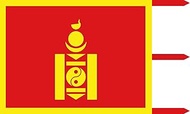 magFlags Large Flag Khanate of Mongolia from 1911 to 1921 | landscape flag | 1.35m² | 14.5sqft | 90x