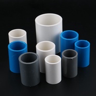 Ready stock 1pcs 20/25/32/40/50mm PVC Pipe Straight Connector 2 Way Joint Garden Irrigation Pipe Aquarium Supplies pvc