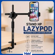 HP TaffSTUDIO Stand Lazypod Adjustable Desk Clamp Phone Holder - NB-35P