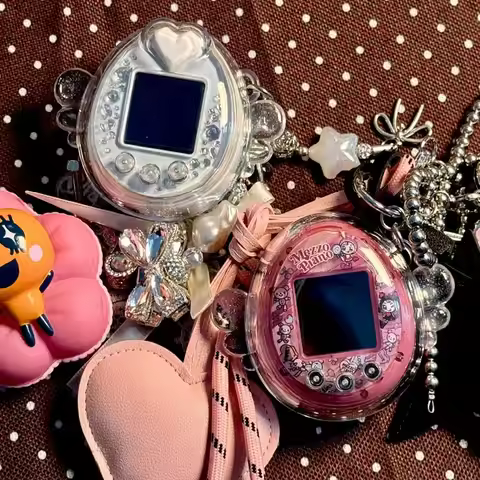 Protective Case Ultra Clear Crystal Angel Heart For Tamagotchi Ps Id Idl Meets Mix 4u 4u Plus Transp