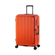 DAYCROWN - 6338 20"/26"/28" 前揭+中開日本HINOMOTO鋼芯剎車輪行李箱 宇宙橙色