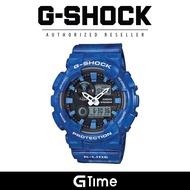 [OFFICIAL CASIO WARRANTY] Casio G-Shock GAX-100MA-2A Men's Analog Digital Blue Resin Strap Watch