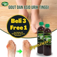 Jus Gout Supplement Gaot Bengkak Kaki Asid Urik Tinggi  Ubat sendi Saraf jari penawar Jus Herba 99