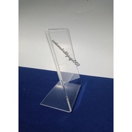 ACRYLIC TABLE NUMBER 12X8 CM
