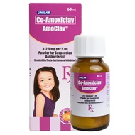 AMOCLAV Amoxicillin + Clavulanic Acid 312 5mg 60ml 1 Bottle [PRESCRIPTION REQUIRED]