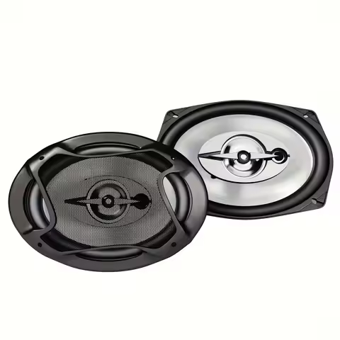 6x9" 3-Way Coaxial Car Audio Speakers 1000W Max Sound System With Mid-Tweeter And Enhanced Bass Resp