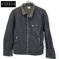 CP Company Black Overdye Stand Color Jacket Size 46