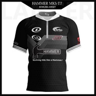 HAMMER Bowling Jersey MKS-T7/ Bowling T-shirts Uniform