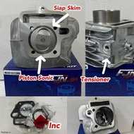 FJN BLOCK EX5 DREAM WAVE100 53MM TENSIONER BENTUK FJN RACING RED LEO ESR HHM TAIKOM LEO ESPADA