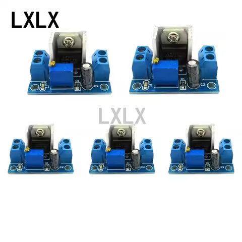 5PCS Module LM317 DC-DC DC Converter Step-Down Circuit Board Step-Down Module Adjustable Linear Regu