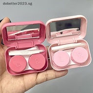 [DB] Contact Lenses Case Hello Kitty Cute Portable Travel Easy Carry Storage Container Kawaii Eye Accessorie Box [Ready Stock]