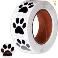 PREVALENT 500 pcs Puppy Pet Dog  Sticker, Colorful/Black Dog  Dog  Sticker, Fashion 1 Inch Pet Dog  