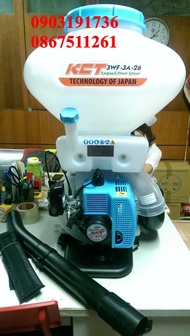 Máy xạ phân phun phân bón KCT 3WF – 3A – 26 ( Phun 3 chức năng : bột hạt nước ) siêu bền