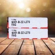 Genuine FAG iron cap bearing 6001-B-2Z-L278