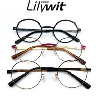 Lilywit round titanium strip glasses (mykita style) 鈦金屬眼鏡