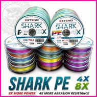 EXTEND SHARK PE 8X PE 4X LINE TALI BENANG