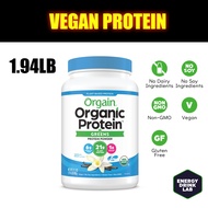 Orgain Organic Protein & GREENS Protein Powder Plant Based Vanilla Bean 1.94 lbs NEW PICK