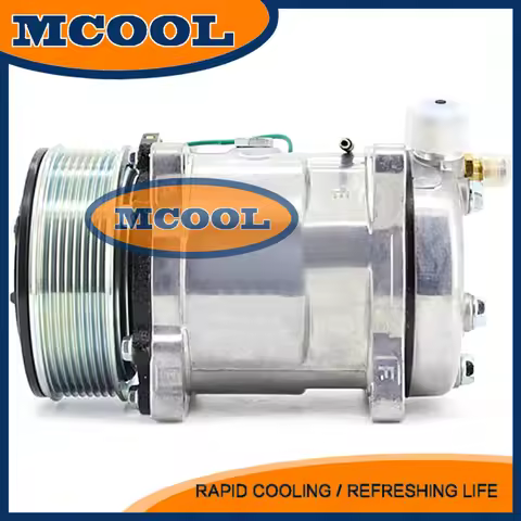 New Universal Air Conditioner AC Compressor For Car Sanden 508 5h14 SD5H14 SD508