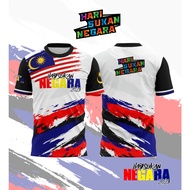 [23HSN01] Hari Sukan Negara 2023 Malaysia Aktif Sublimation Tshirt | Tshirt Sublimation Hari Sukan N