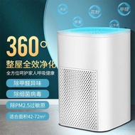 Air Purifier Purple Light Sterilization Air Purifier Office Smoke Removal Desktop Purifier Remove PM