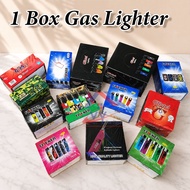 1 Box Gas Lighter | Electronic Refillable Lighter | Disposable Gas Lighter | Windproof Lighter | Pem