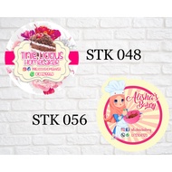 STICKER BAKERY | HOMEMADE BAKERY | MUFFIN | CUPCAKE | COOKIES (2)