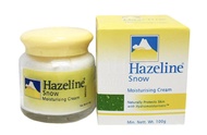 Hazeline Snow Moisturizing Cream Protect Smooth Skin เฮสลีนสโนว์ ตราภูเขา ครีมบำรุงใบหน้า ผิวกาย 100g.