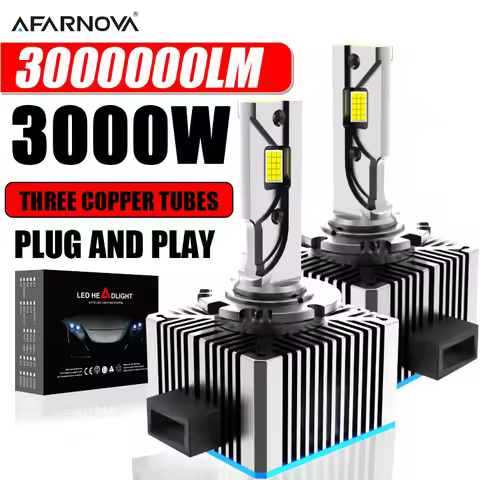 D series D1S LED Headlights D2S D3S D4S D5S Car Lamp For BMW Benz Audi VW Plug&Play Turbo D1R D1R D3