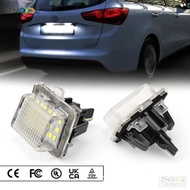2Pcs Canbus 18LED License Number Plate Light Lamp For  Mercedes Benz W204/W205/W216/W218/W212/W221/W