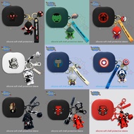 Case for EarFun Air Pro 4i Protective silicone TW230 Black Warrior Covers Bluetooth Earphone Shell H