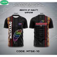 2023 MATATAG UNIFORM SUBLIMATION DEPED BADGE TSHIRT FOR MEN AND WOMEN POLO SHIRT - Legal seller