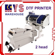 DTF 60cm 2 3200 Head Heat Press Machine Dtf Printer T Shirt Canvas Bags Printing Machine