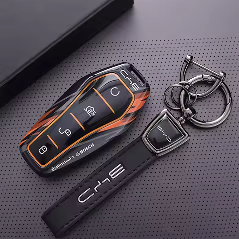 Car Key Case For BYD Atto 3 Han EV Dolphin Durable Second Song Pro Tang Dm QIn PLUS MAX Yuan Key Hol