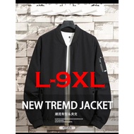 🆕【FIT 145kg 】Jaket Lelaki Plus Size Musim Sejuk Jaket Perniagaan Lengan Panjang -2199JP