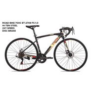 Sepeda balap RoadBike Exotic by Pacific 700c ET-2708 FS 1.0 besi / SL 2.0 alloy Baru Murah Ori BNIB
