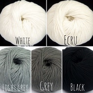 [Ready Stock] ICE YARN (Amigurumi Cotton) 50% cotton yarn for crochet amigurumi /soft toys (Album 1)