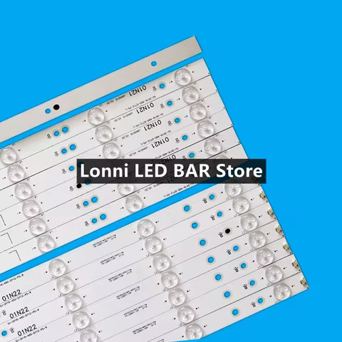 LED Strip For TPT490U2 49PUH6101 LB49016 49PUT6401 49PUS6432/12 49C1080N LB49016 V1_00 GJ-2K16-490-D